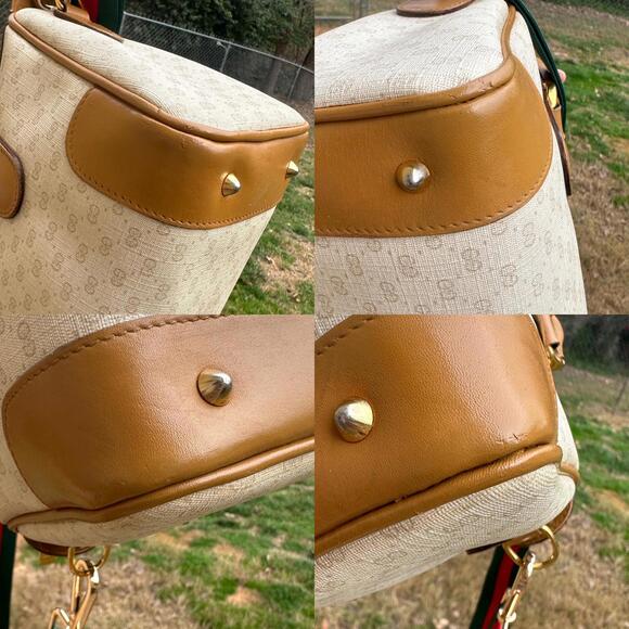 Gucci Vintage GG Boston Style Satchel with COA - Picture 6 of 10